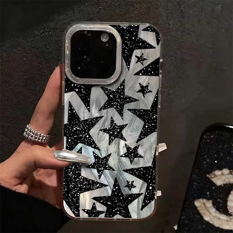 Xiaomi Poco X6 - Star Pattern IMD TPU Phone Case