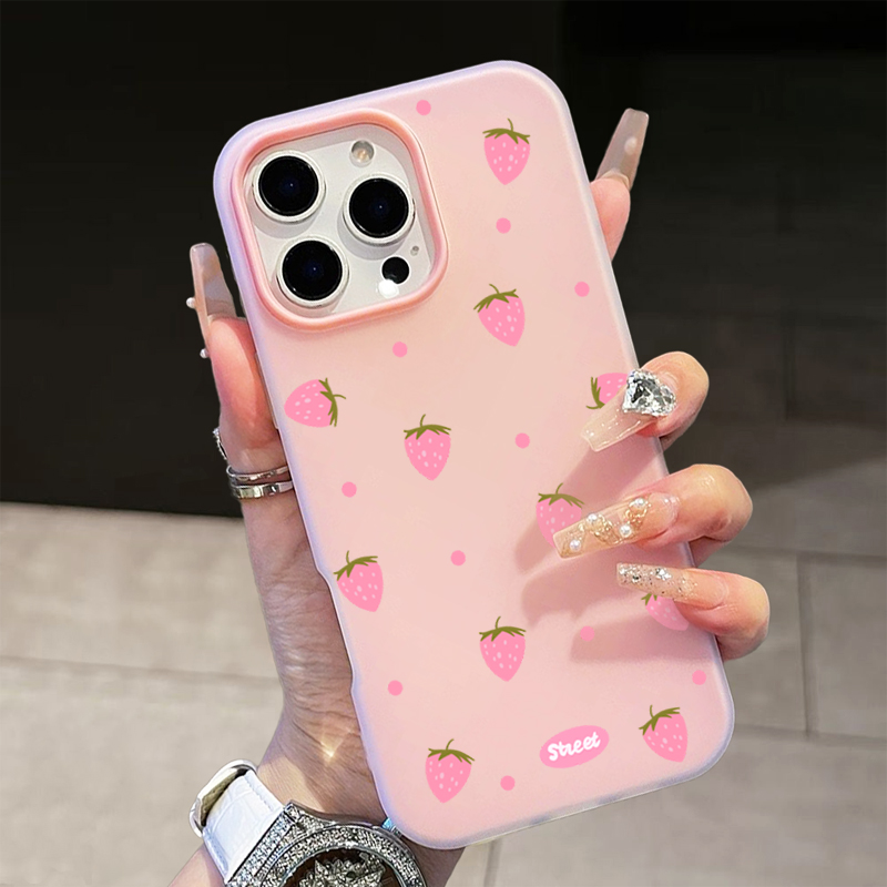 Sweet Pink Strawberry Pattern  - Samsung Galaxy S24 recension och pris