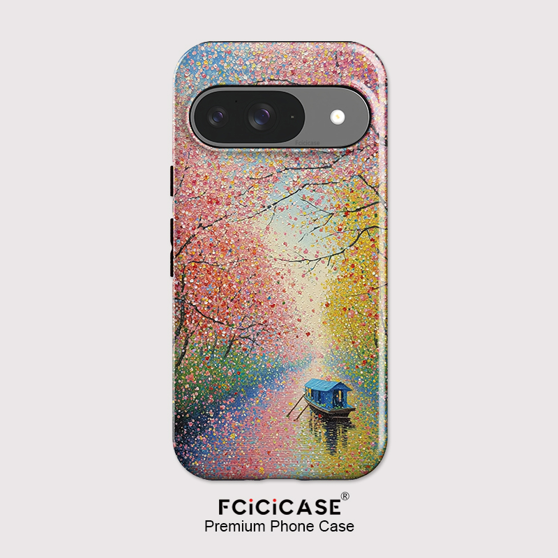 Fcicicase Colorful Tree Boat P - Google Pixel 8A recension och pris