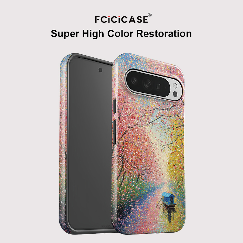 Fcicicase Colorful Tree Boat P - Google Pixel 8A recension och pris